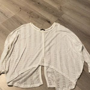 See—through long sleeve